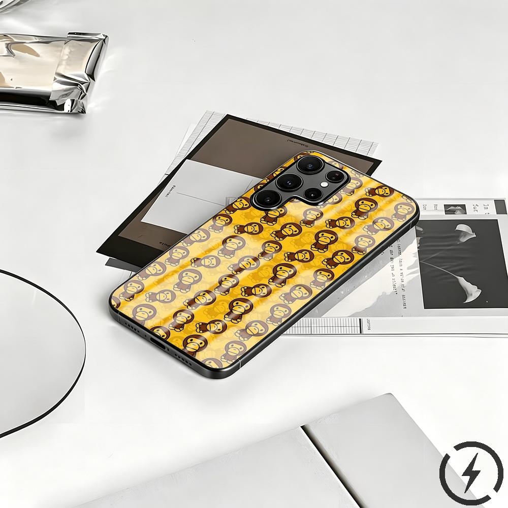 Phone Cases Brands - เคสโทรศัพท์ยี่ห้อ b-bape สำหรับ Samsung S26 S25