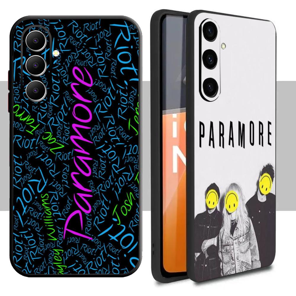 Phone Cases Black - เคสโทรศัพท์ลายวงดนตรี Paramore สำหรับ Samsung Galaxy A16