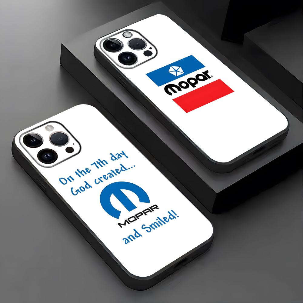 Phone Cases Brands - เคสโทรศัพท์ลายโลโก้แบรนด์แฟชั่น Hot Mopar สำหรับ iPhone17 16