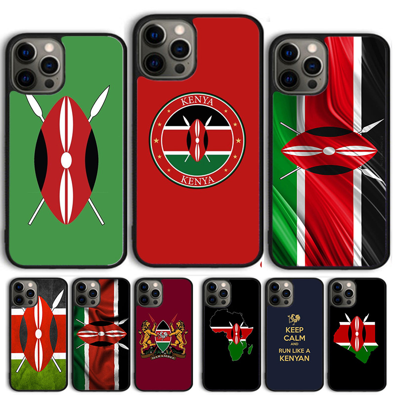 Phone Cases Kenya - เคสโทรศัพท์ลายธงชาติเคนยา สำหรับ iPhone 17 Air 15