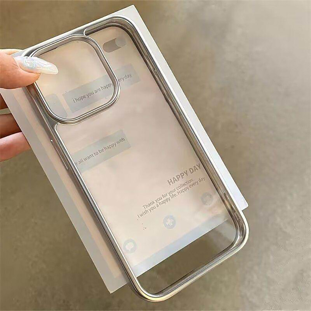 Phone Cases Classy - เคสเรียบหรูสีพื้น สำหรับ iPhone 16 15 11