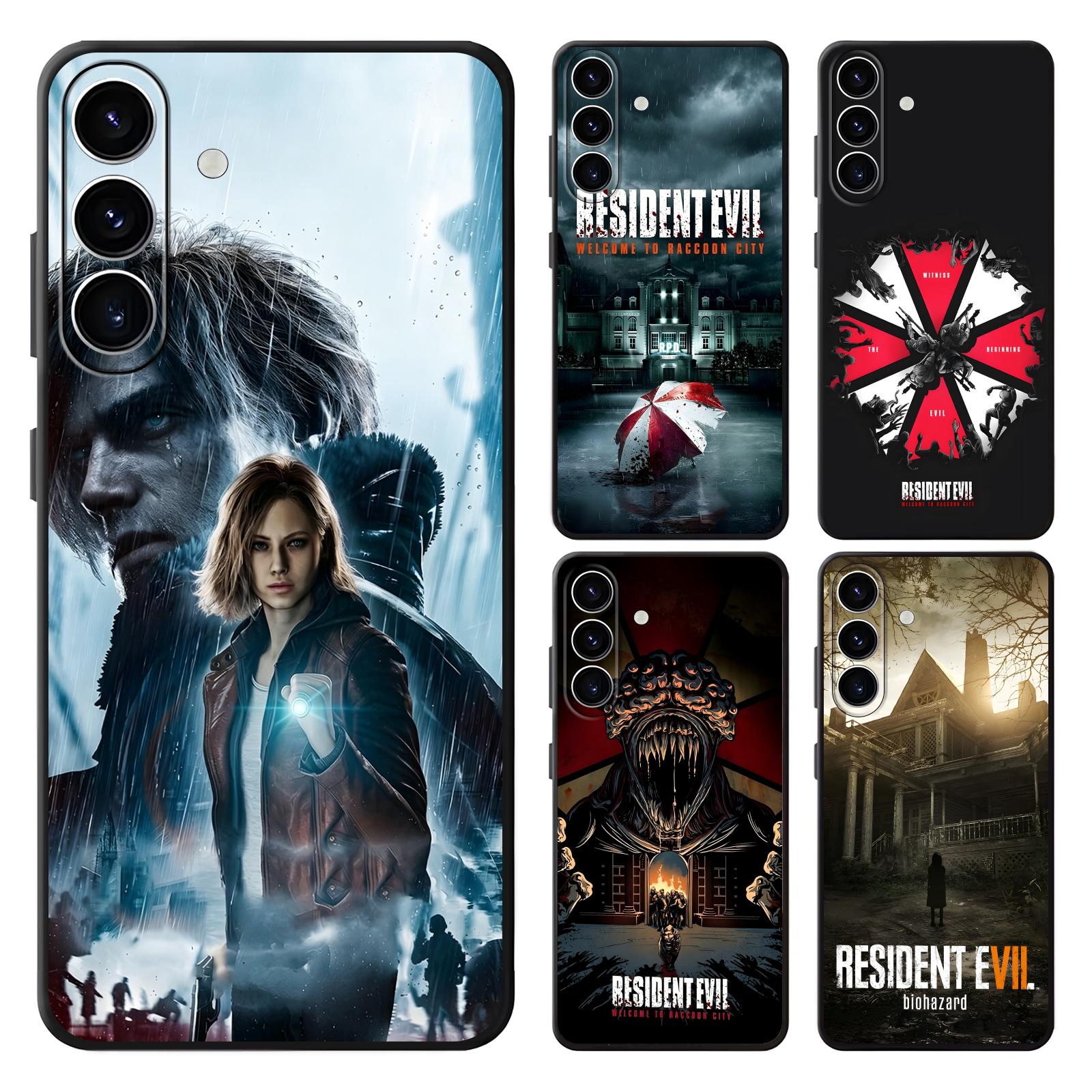 Phone Cases Black - เกมส์สุดฮิตเรซิเดนต์อีวิลเคสโทรศัพท์สำหรับซัมซุง A57 A56 A37 A27 A17