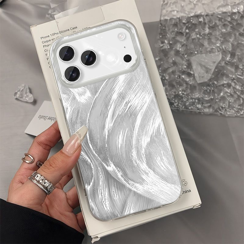 Phone Cases Classy - เคสโทรศัพท์แฟชั่นหรูหราแบบเลเซอร์สำหรับ iPhone 17 Pro 16 15