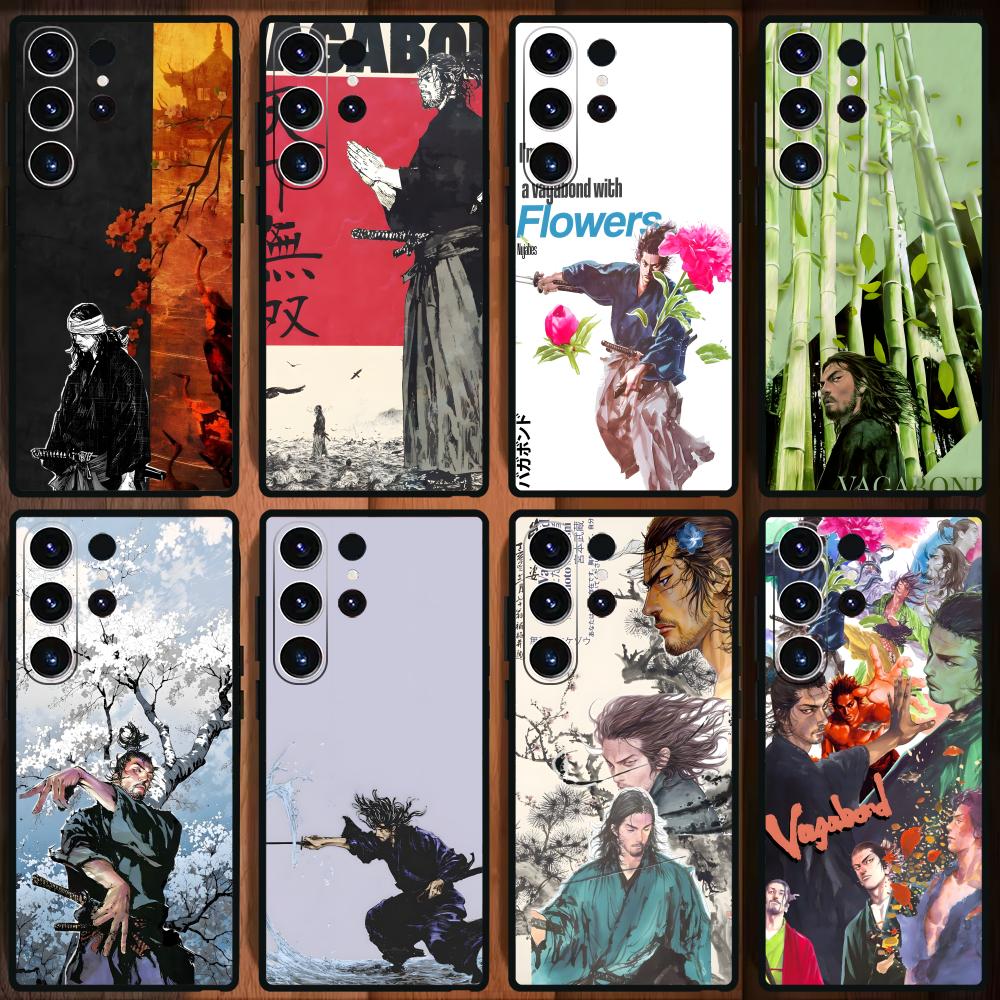 Phone Cases Black - วี-วากาบอนด์เคสโทรศัพท์สำหรับซัมซุงกาแล็กซี่ S26 S25 S24 S23 S22