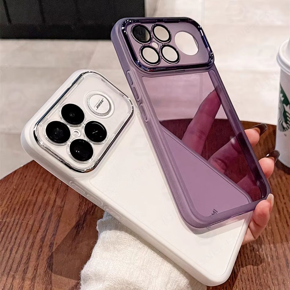 เคสใสกันลื่น TPU พร้อมฟิล์มป้อ - Transparent Thin Case บทวิจารณ์และราคา