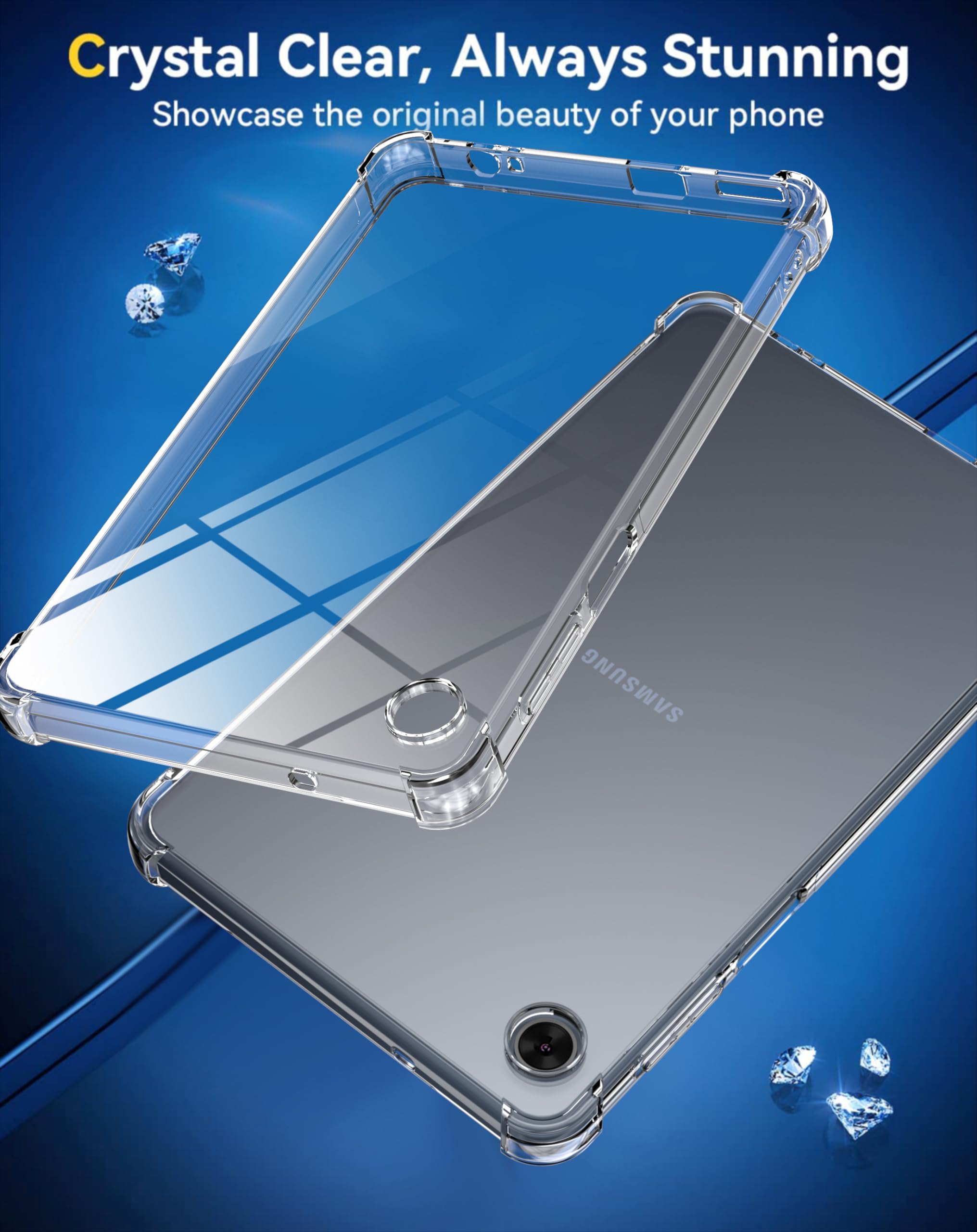 สําหรับ Samsung Galaxy Tab A9  - Transparent Thin Case บทวิจารณ์และราคา