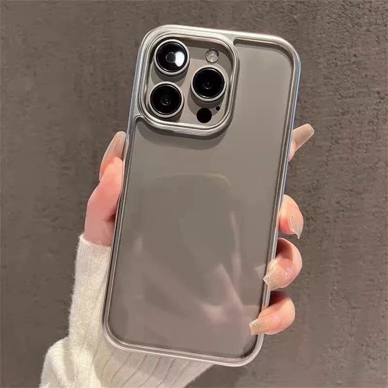 เคสเรียบหรูสีพื้น  สำหรับ iPho - Phone Cases Classy บทวิจารณ์และราคา