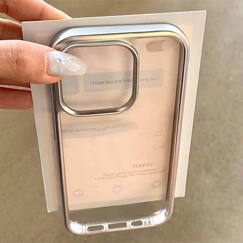 เคสเรียบหรูสีพื้น  สำหรับ iPho - Phone Cases Classy บทวิจารณ์และราคา