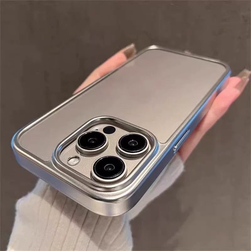 เคสเรียบหรูสีพื้น  สำหรับ iPho - Phone Cases Classy บทวิจารณ์และราคา