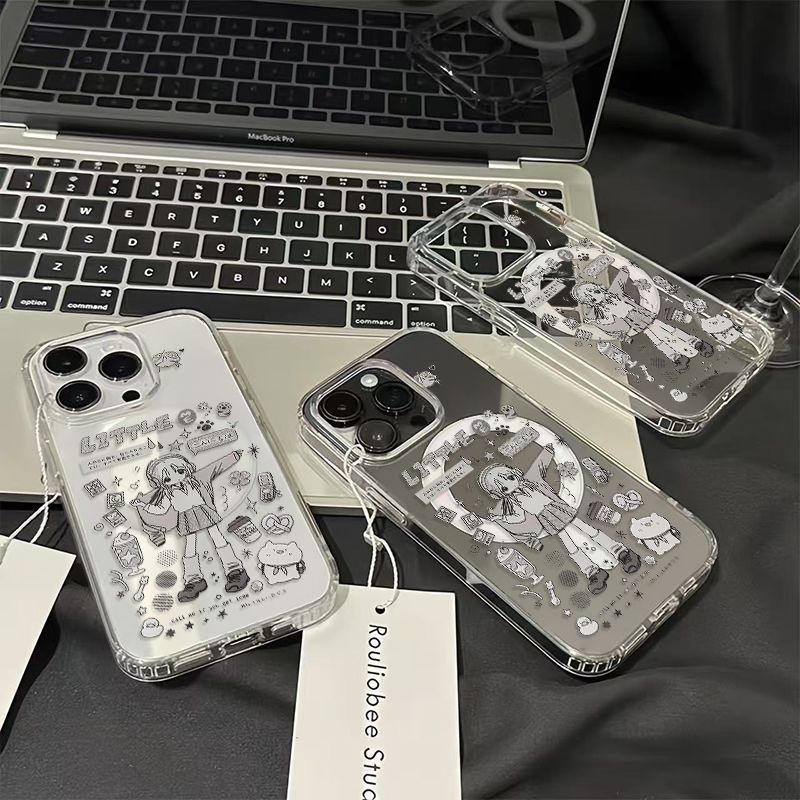 เคสโทรศัพท์ลายการ์ตูนน่ารักสไต - Phone Cases Cool Girl บทวิจารณ์และราคา