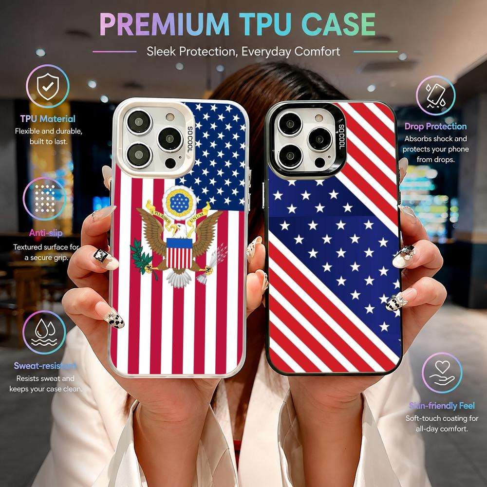 เคสโทรศัพท์ลายธงชาติอเมริกาสำห - Phone Cases Usa บทวิจารณ์และราคา