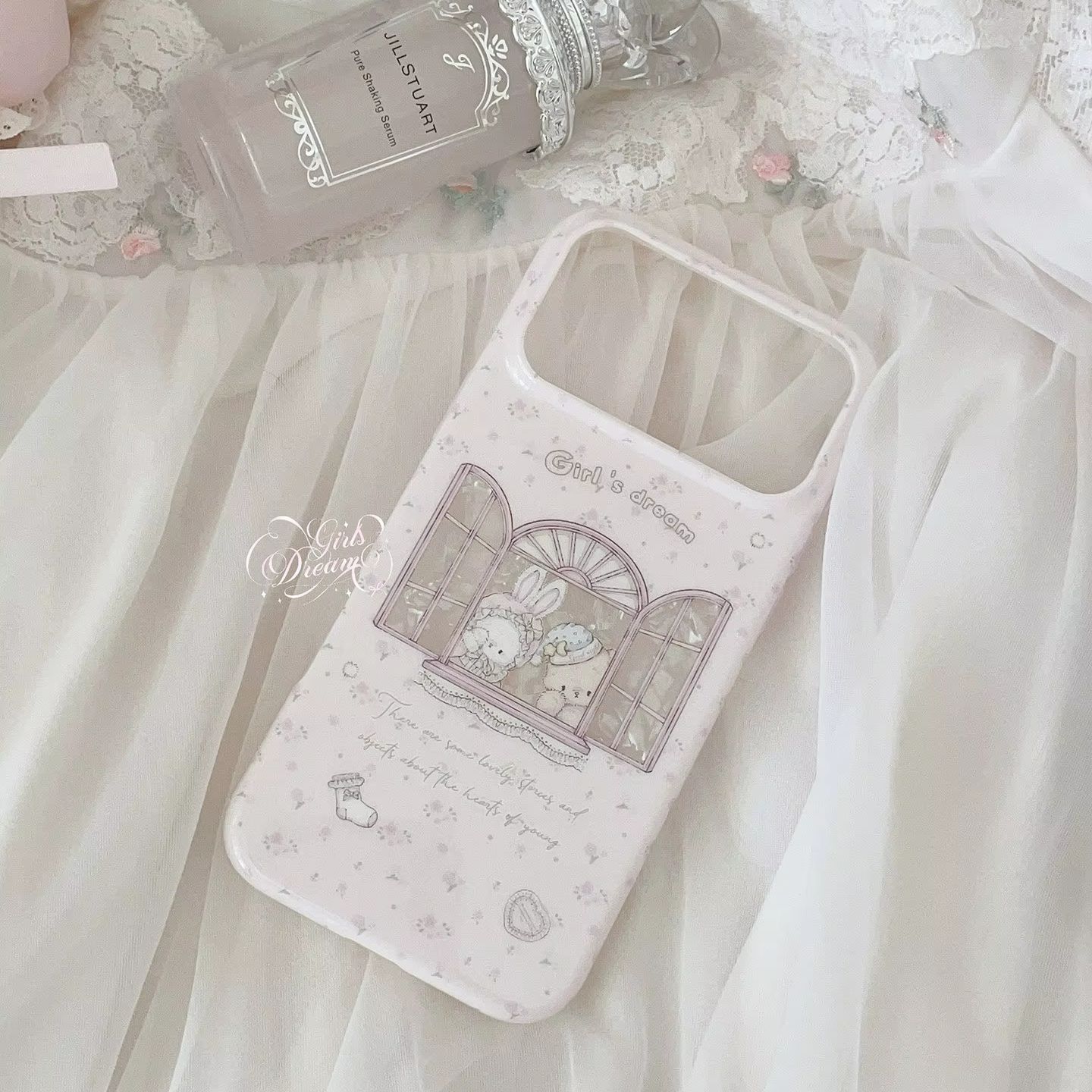 เคสโทรศัพท์ลายดอกไม้สีชมพูสไตล - Phone Cases Cool Girl บทวิจารณ์และราคา