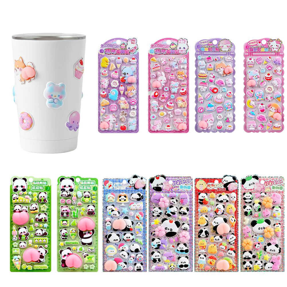สติกเกอร์ยางรูปแพนด้า 3 มิติ น - Phone Cases Rubber บทวิจารณ์และราคา