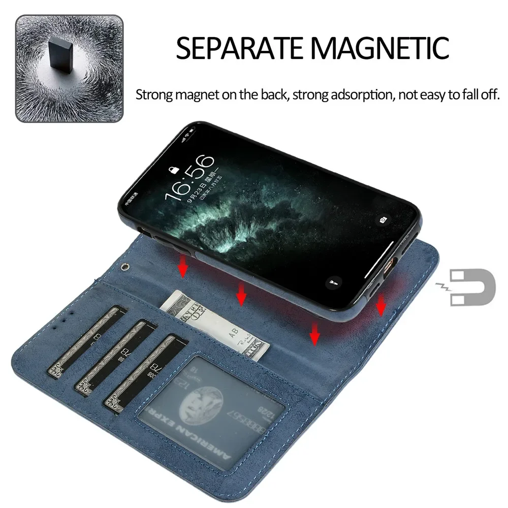 หรูหราหนังที่ถอดออกได้กระเป๋าส - Phone Cases Classy บทวิจารณ์และราคา