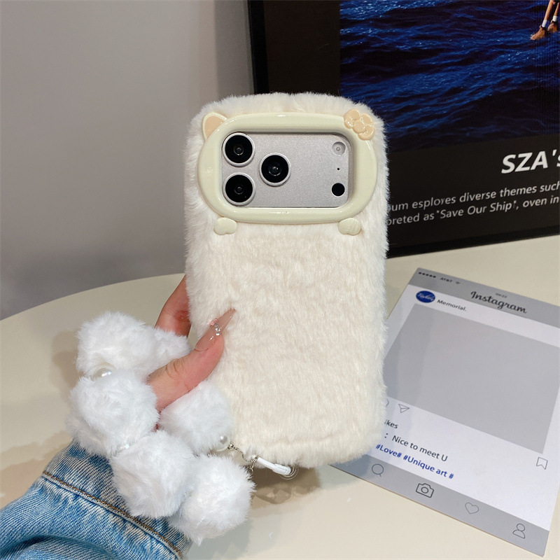 เคสโทรศัพท์ขนเฟอร์สีพื้นสุดหรู - Phone Cases Iphone 16 บทวิจารณ์และราคา