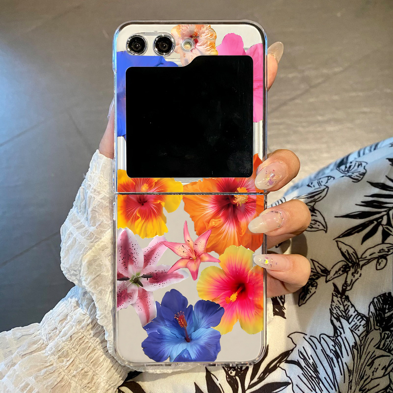 เคสโทรศัพท์ลายดอกไม้สมจริงสำหร - Phone Cases Z Flip 6 บทวิจารณ์และราคา