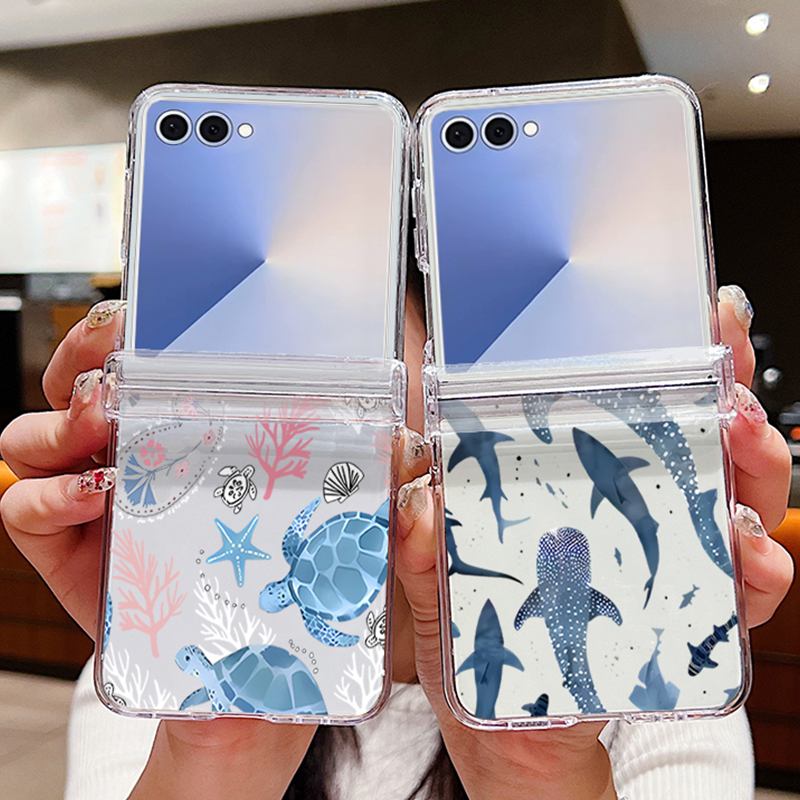 เคสโทรศัพท์ลายเปลือกหอยฉลาม สำ - Phone Cases Z Flip 6 บทวิจารณ์และราคา