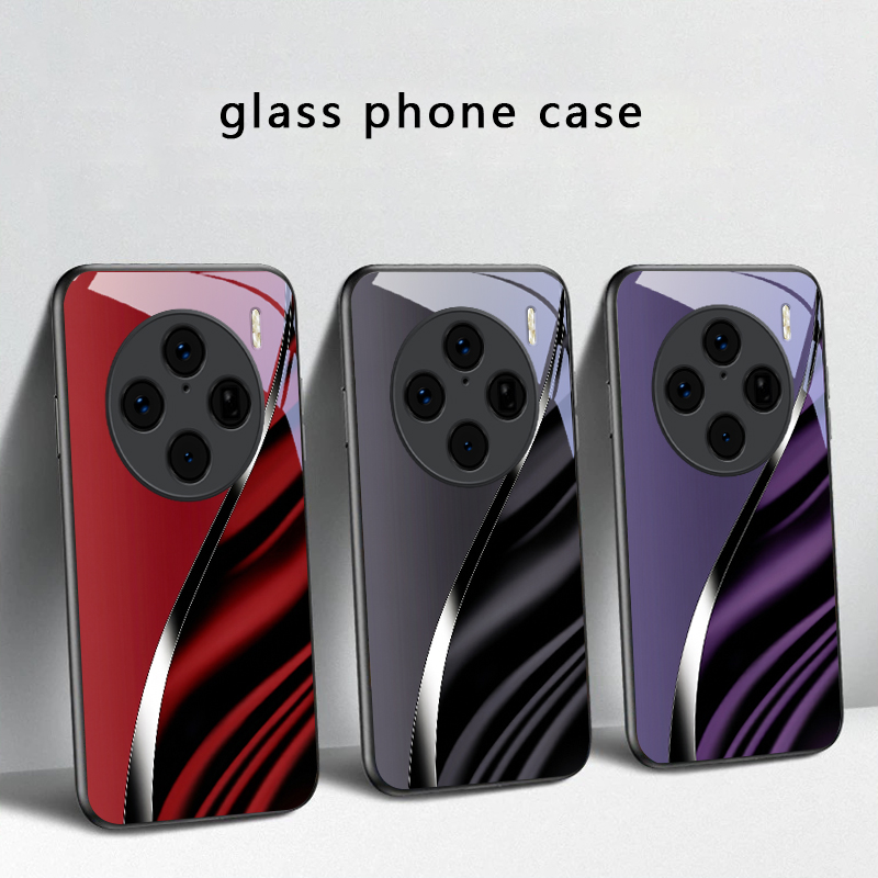 เคสโทรศัพท์แก้วสีดำลายพับแสงเง - Vivo X200 บทวิจารณ์และราคา