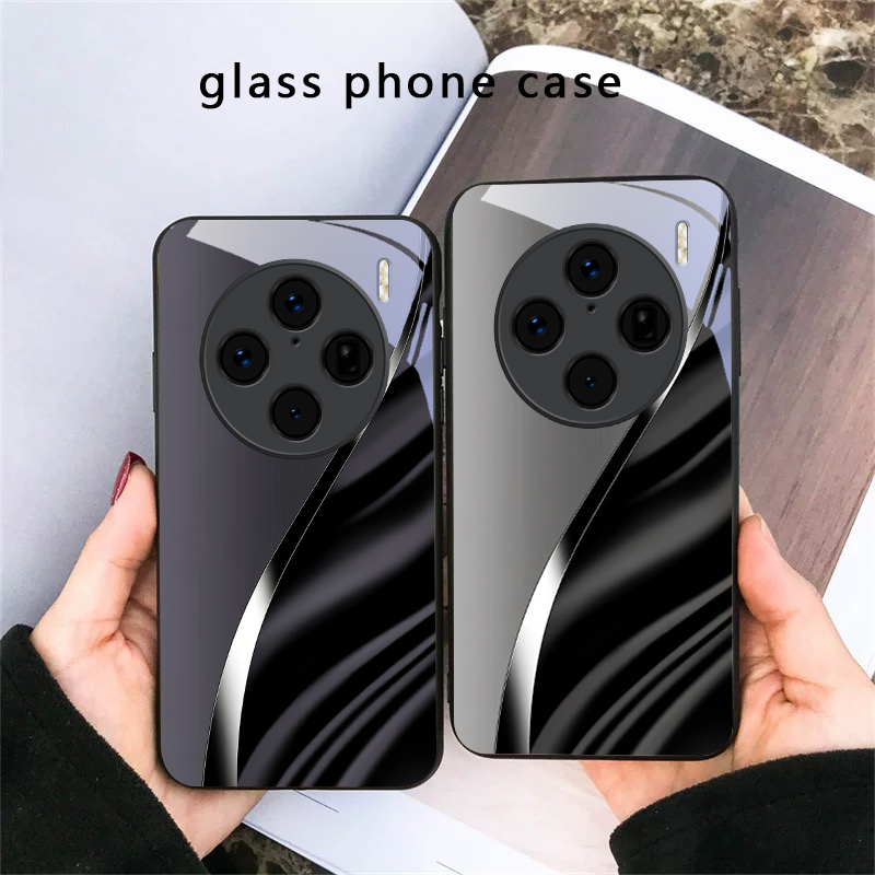 เคสโทรศัพท์แก้วสีดำลายพับแสงเง - Vivo X200 บทวิจารณ์และราคา
