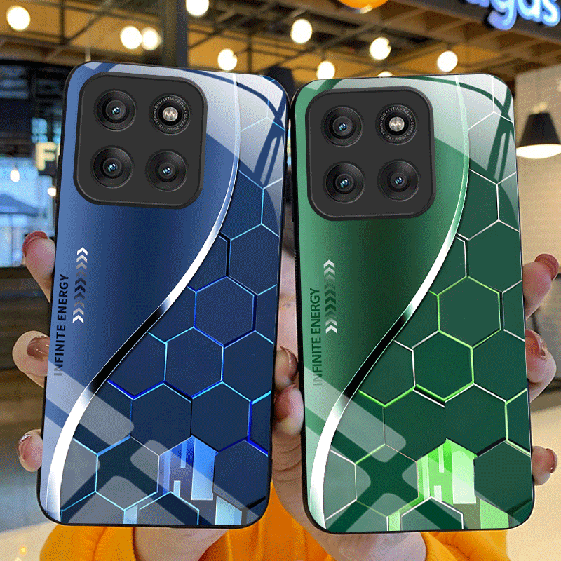 เคสกระจกนิรภัยแข็งสำหรับ Motor - Gradient Color Case บทวิจารณ์และราคา