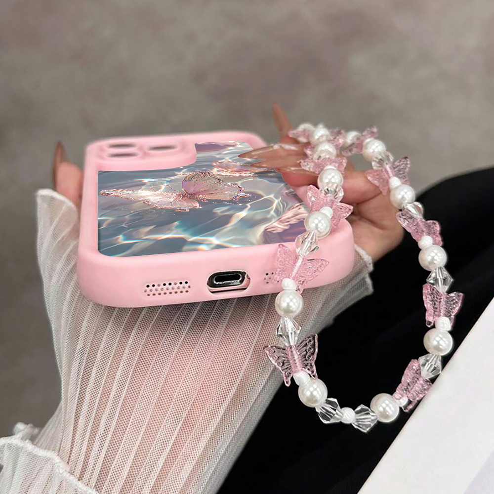เคสลายดอกไม้หรูหราพร้อมสายคล้อ - Phone Cases Classy บทวิจารณ์และราคา
