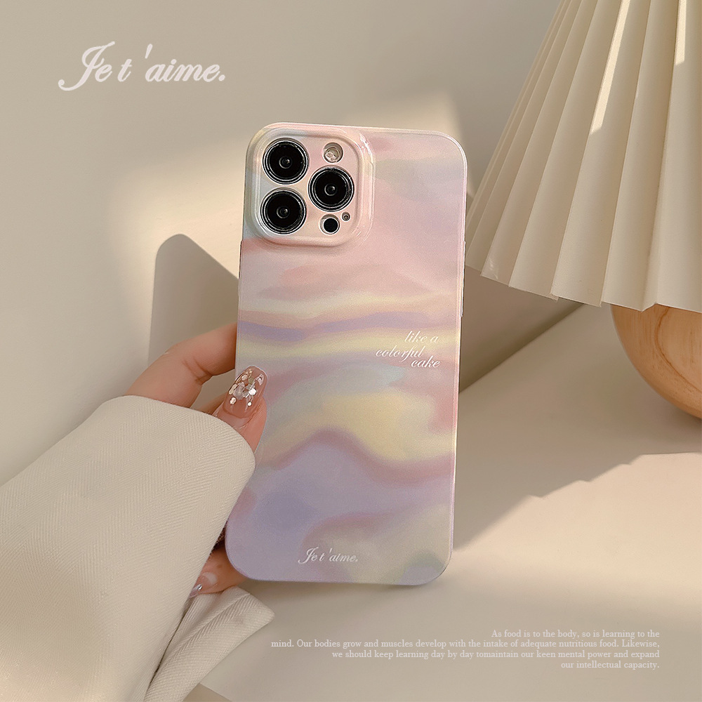 เคสโทรศัพท์ลายไล่เฉดสีหรูหรา ส - Gradient Color Case บทวิจารณ์และราคา