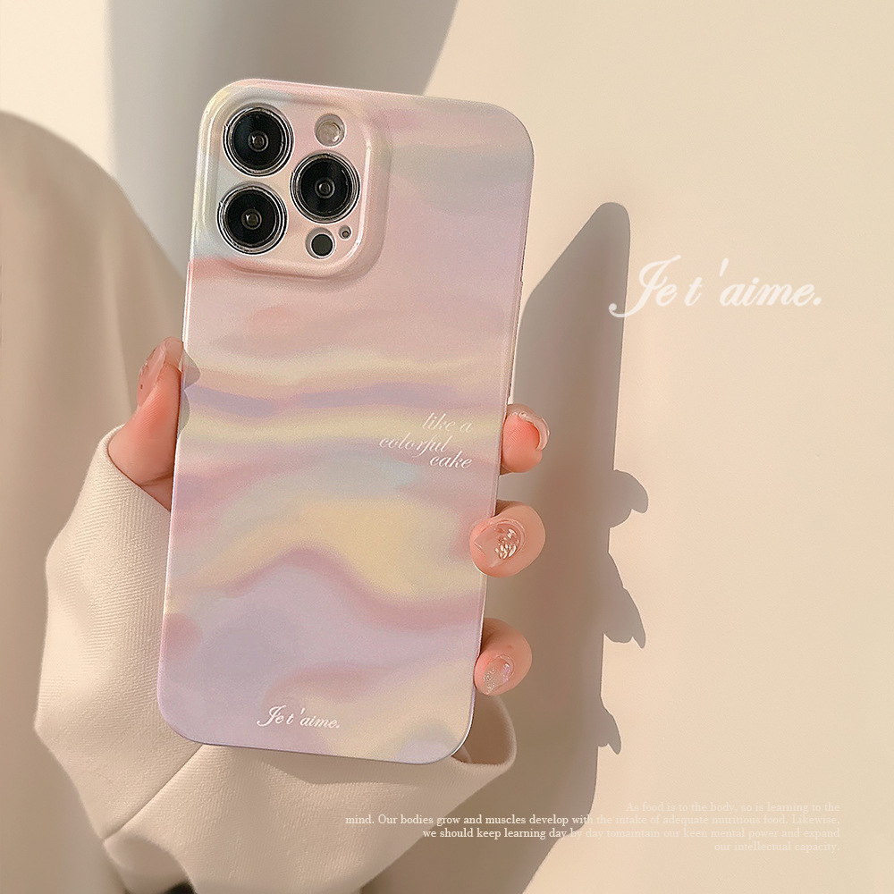 เคสโทรศัพท์ลายไล่เฉดสีหรูหรา ส - Gradient Color Case บทวิจารณ์และราคา