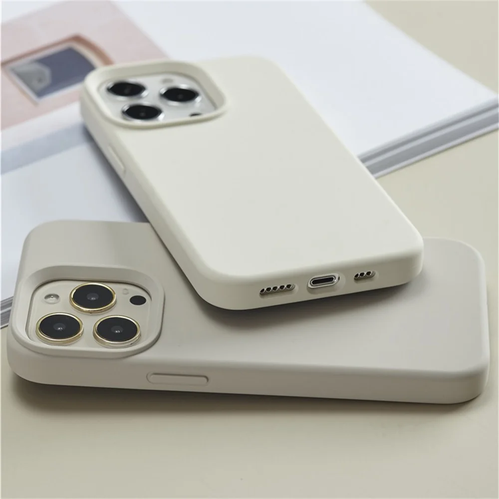 เคสซิลิโคนเหลวของแท้สำหรับ iPh - Phone Cases Classy บทวิจารณ์และราคา