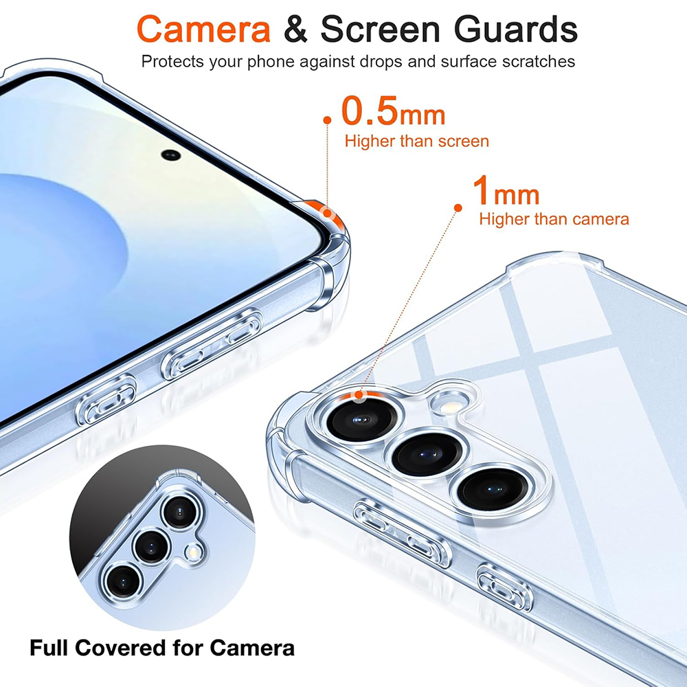 เคสกันกระแทกแบบถุงลมนิรภัยสำหร - Transparent Thin Case บทวิจารณ์และราคา