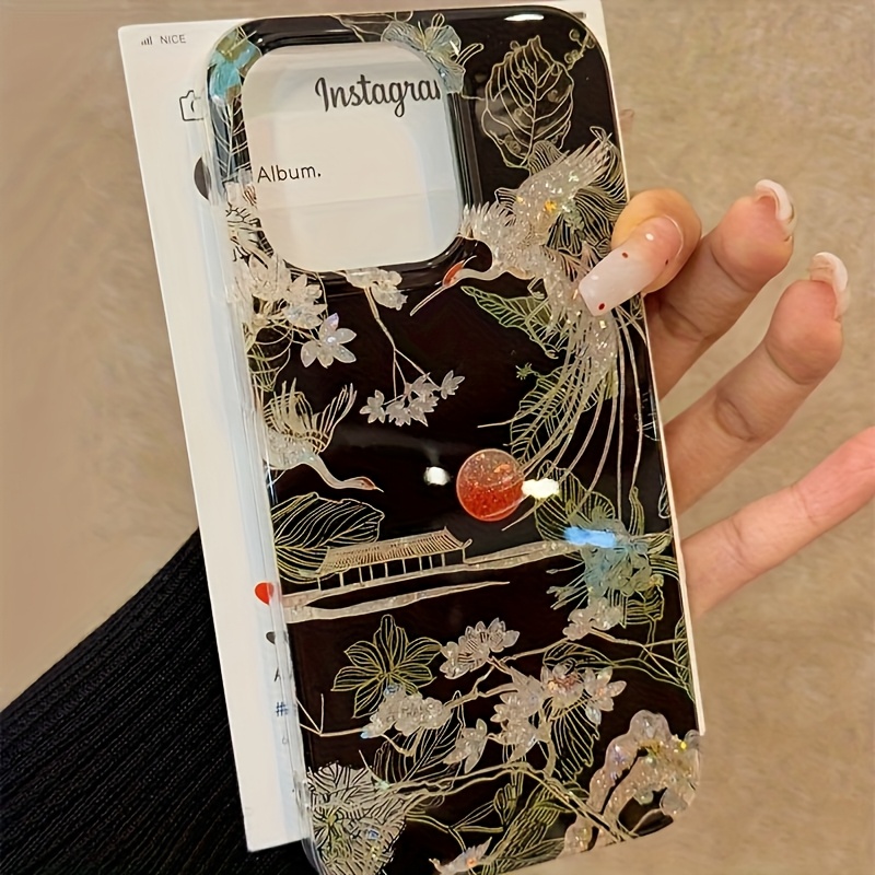 เคสโทรศัพท์หรูหราลายดอกไม้และน - Phone Cases Classy บทวิจารณ์และราคา