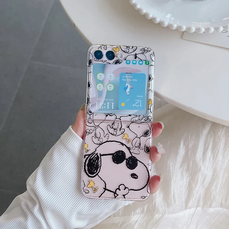 น่ารักการ์ตูนสนูปปี้ ชาร์ลี บร - Phone Cases Z Flip 6 บทวิจารณ์และราคา
