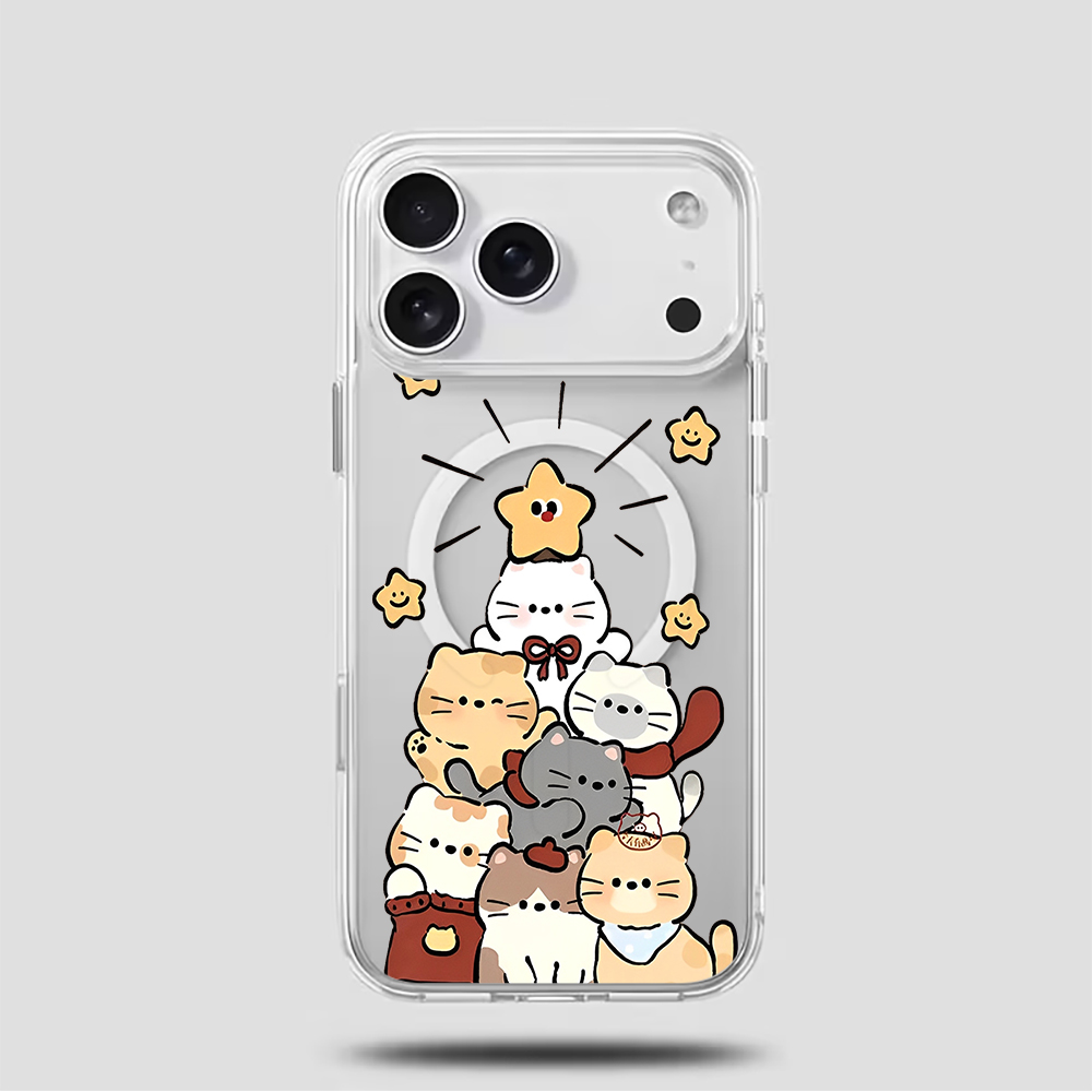 เคสโทรศัพท์ลายการ์ตูนแมวน่ารัก - Phone Cases Iphone 16 บทวิจารณ์และราคา